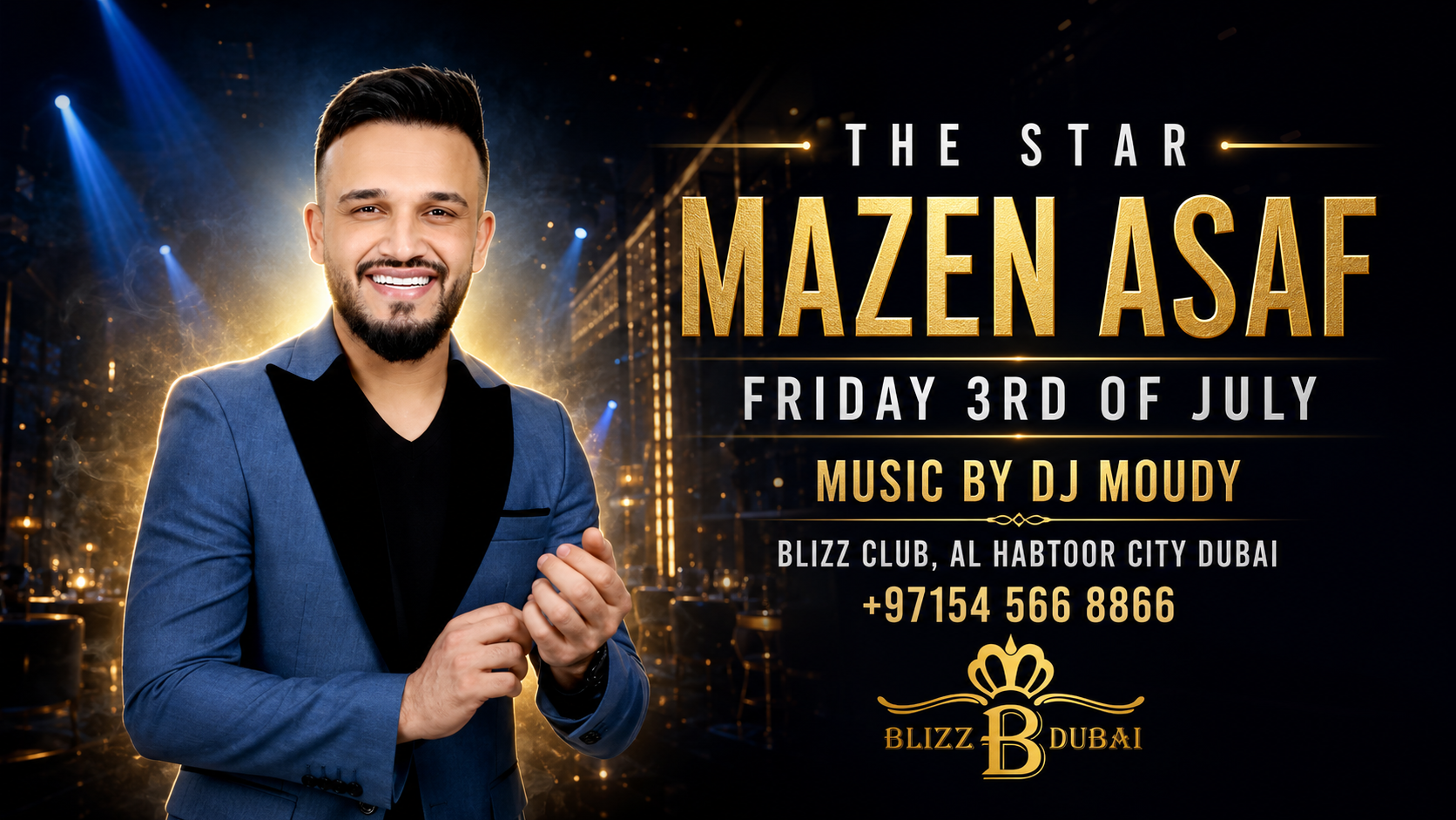 Blizz Dubai VIP Table Experience